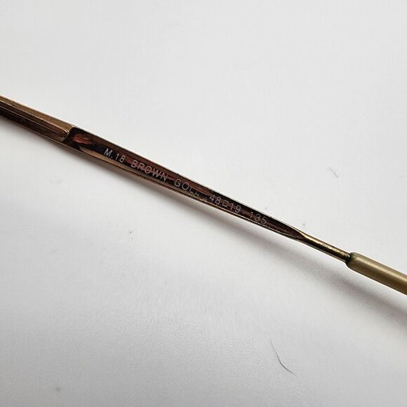 Cottet Gold Prescription Glasses Frames - Picture 8 of 9